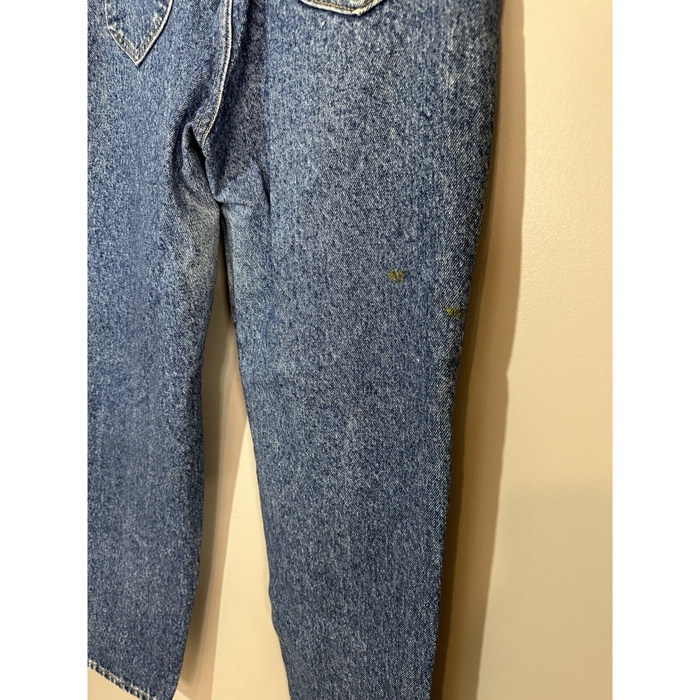 Vintage 90s Lee Jeans Women's Size 6 High Waist Mom Tapered Denim *See Meas - Picture 13 of 14
